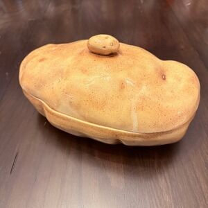 1979 Vintage Ceramic Potato Baker Serving Dish